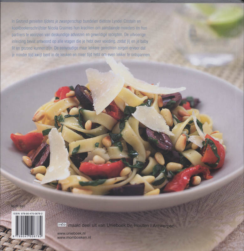 Gezond Genieten Tijdens Je Zwangerschap achterkant