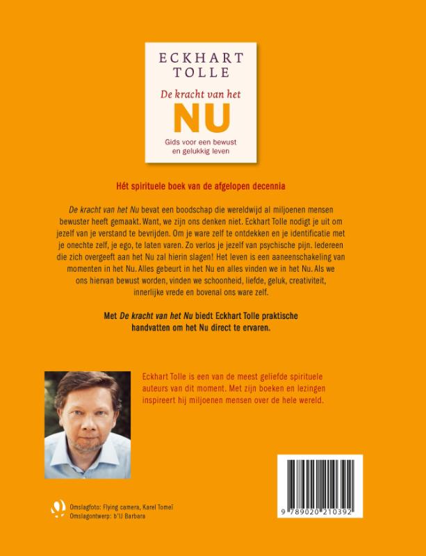 De kracht van het nu achterkant