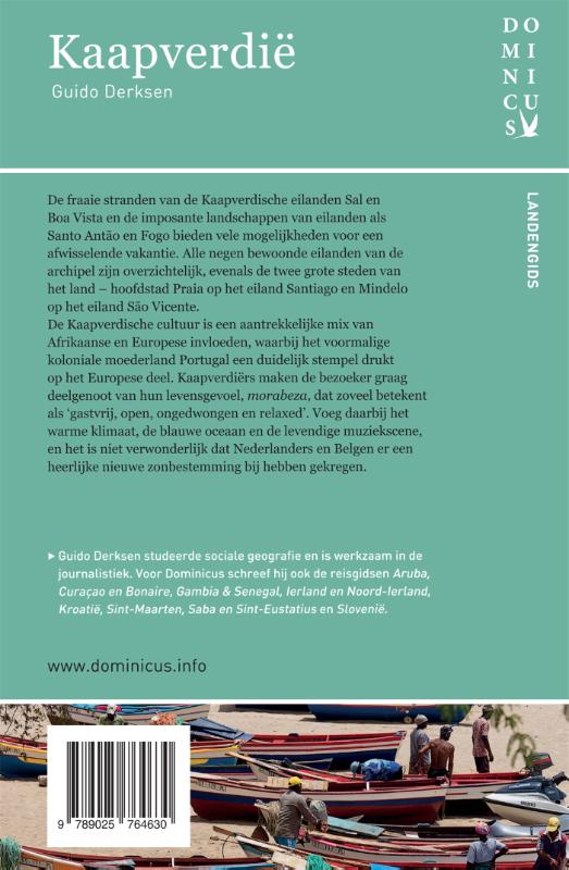 Dominicus landengids  -   Kaapverdië achterkant