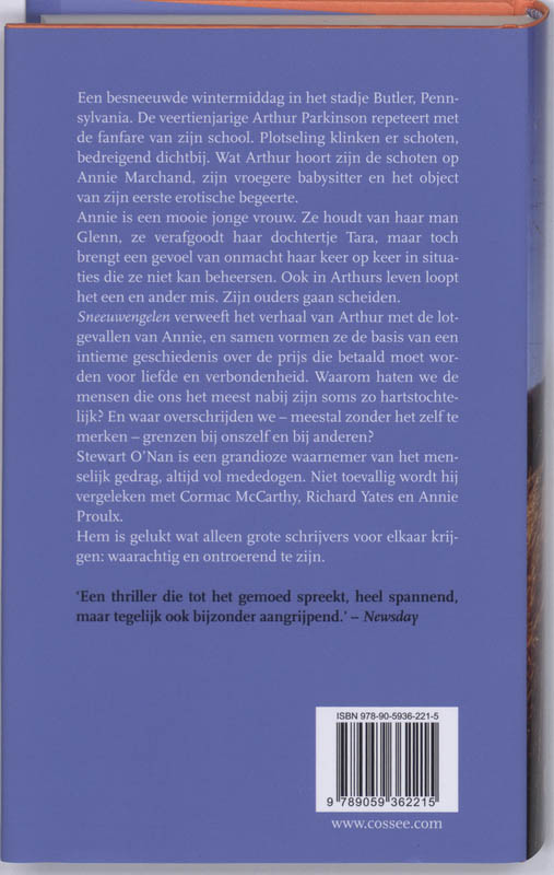 Sneeuwengelen achterkant