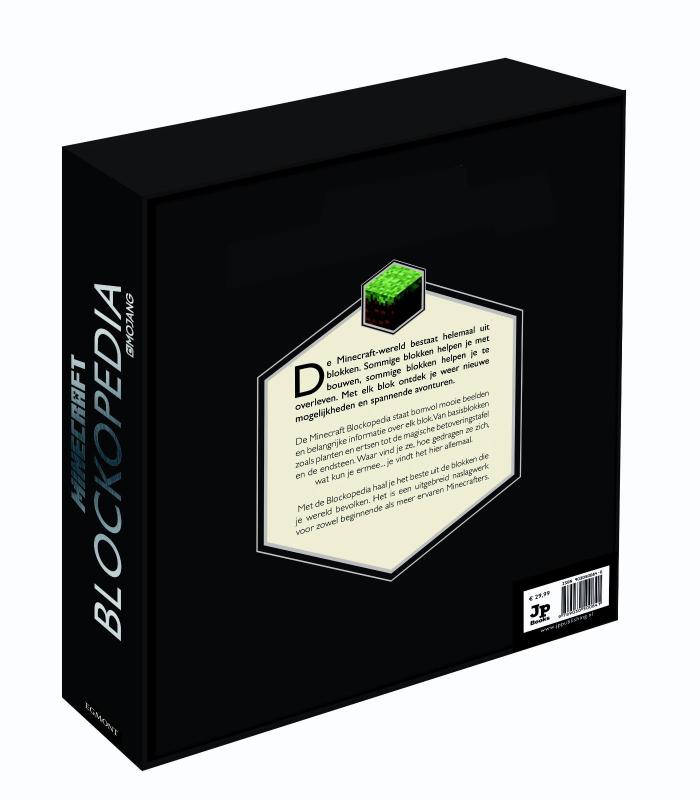 Blockopedia / Minecraft achterkant