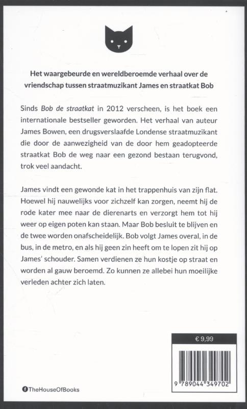 Bob de straatkat achterkant