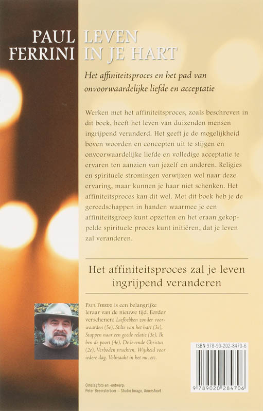 Leven in je hart achterkant