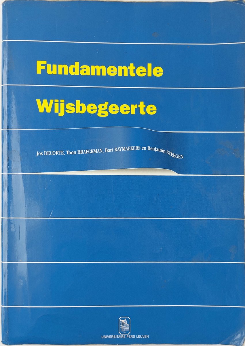 Fundamentele Wijsbegeerte
