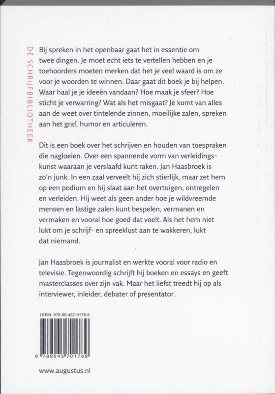 Dames en heren! / De schrijfbibliotheek achterkant