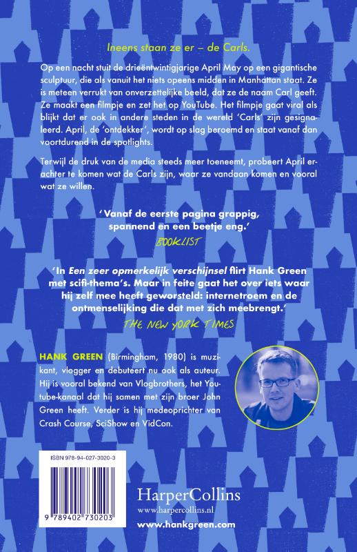 Een zeer opmerkelijk verschijnsel achterkant