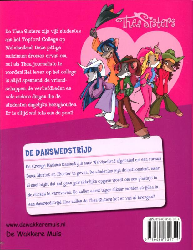 De danswedstrijd achterkant