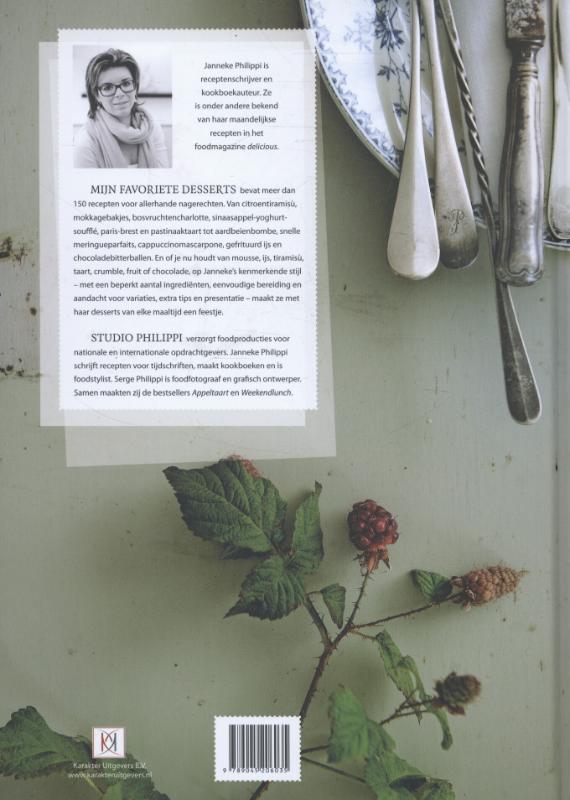 Mijn favoriete desserts achterkant