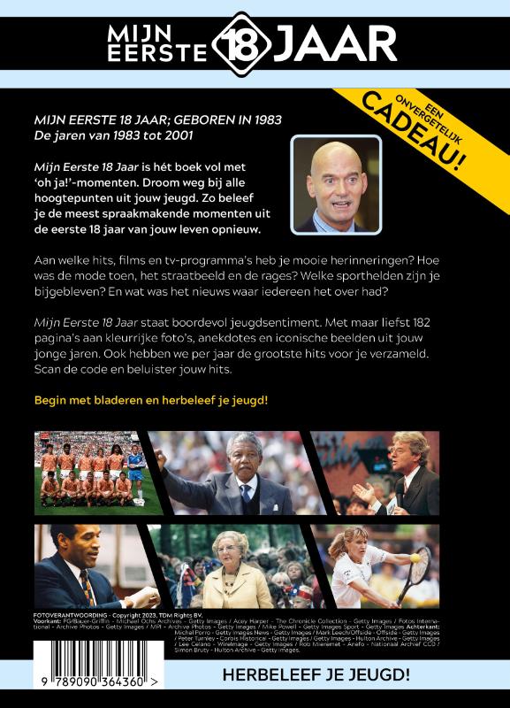 geboren in 1983 / Mijn eerste 18 jaar achterkant