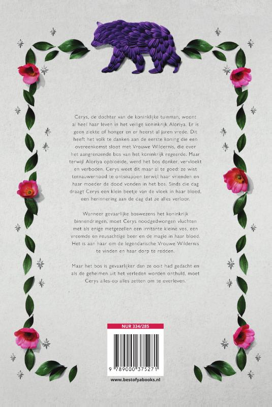 Tussen de beesten en wilde rozen achterkant