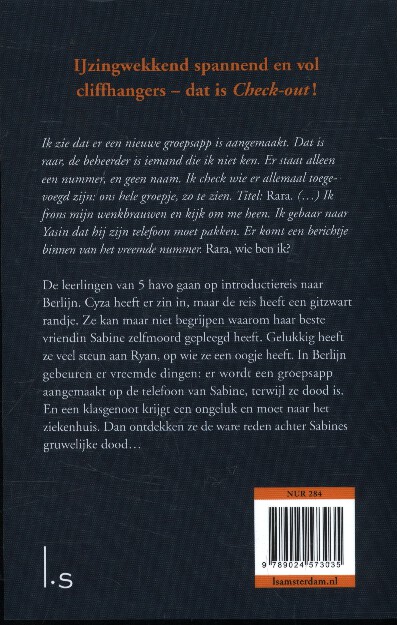 Check-out achterkant