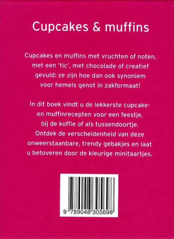 Cupcakes & Muffins / Mini kookboekjes achterkant