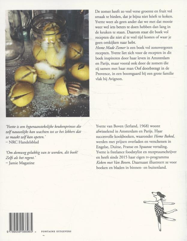 Home made zomer achterkant