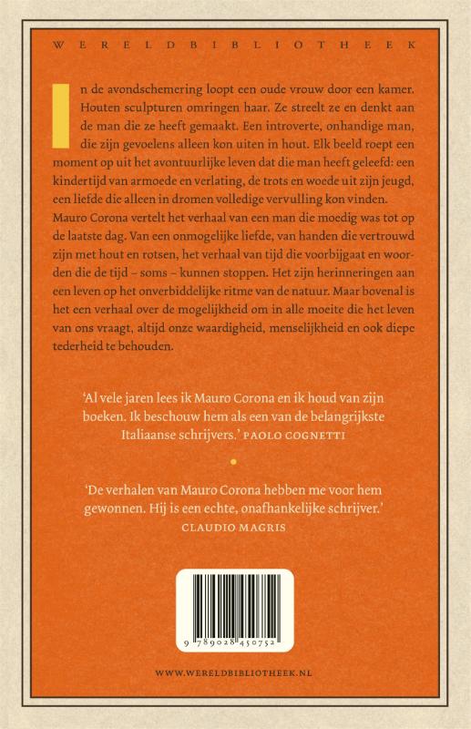 Als een steen in de stroom achterkant