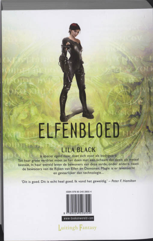 Elfenbloed / Quantum Zwaartekracht / 1 achterkant