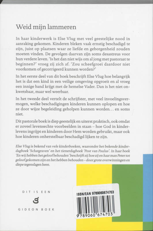 Weid mijn lammeren achterkant