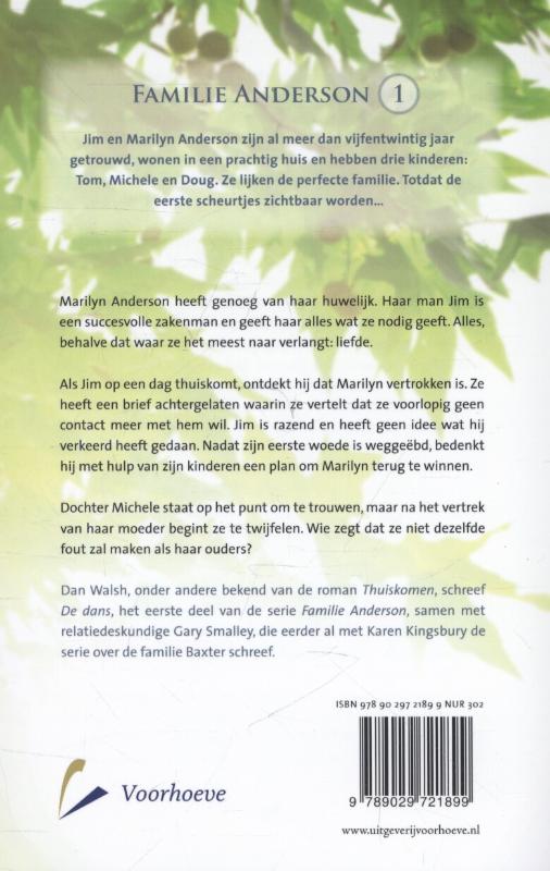 De dans / De familie Anderson / 1 achterkant