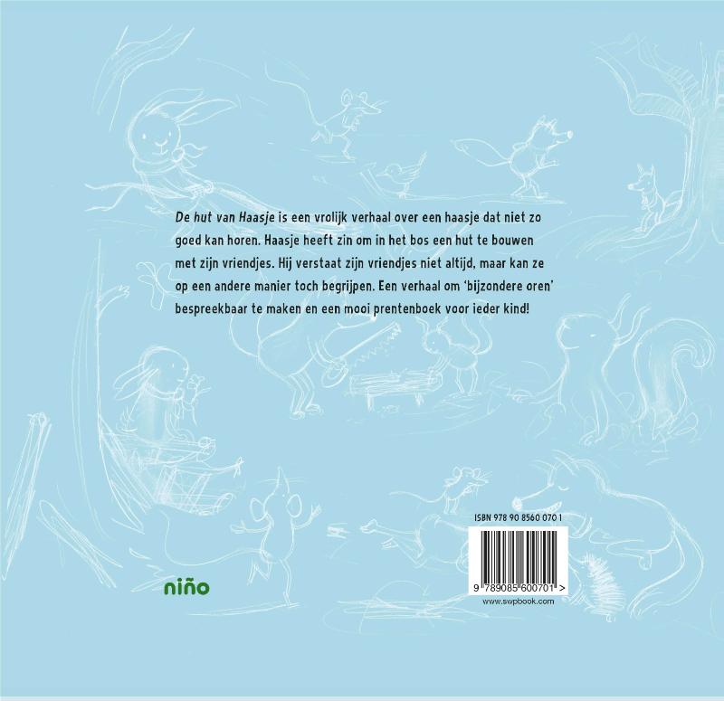 De hut van Haasje achterkant