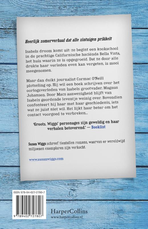 Land van honing achterkant