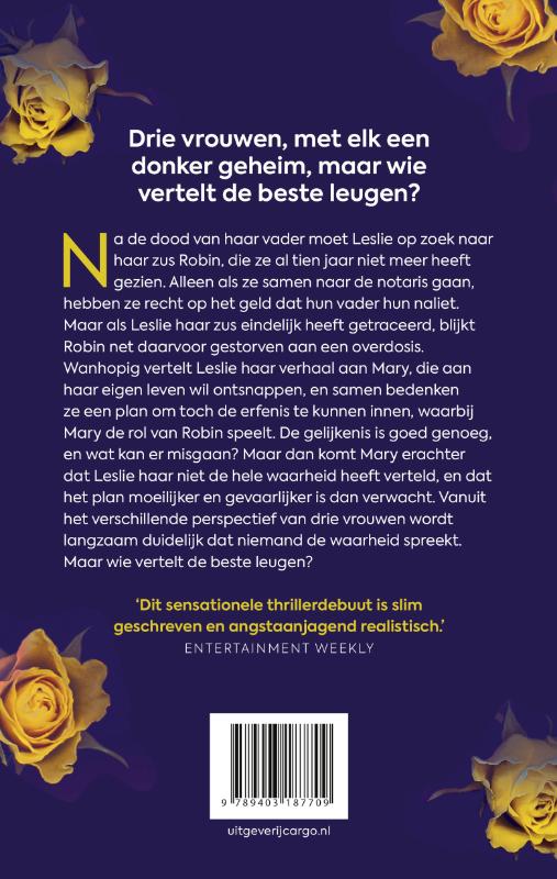 De beste leugen achterkant