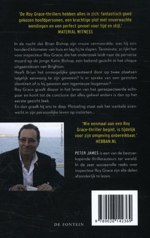 Op dood spoor / Roy Grace / 3 achterkant