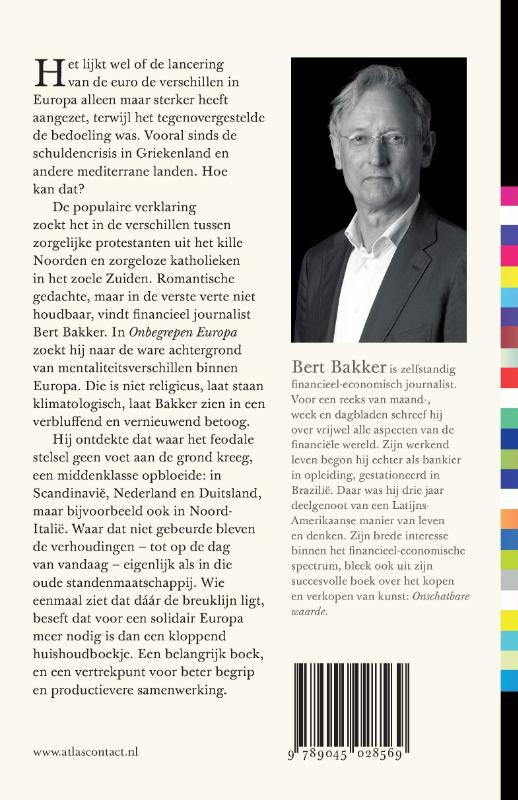 Onbegrepen Europa achterkant