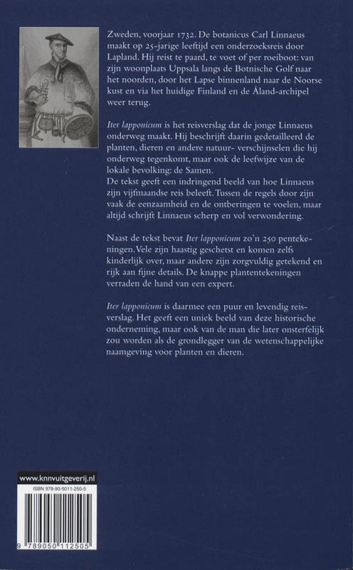 Reis door Lapland 1732 / Navicula / 2 achterkant