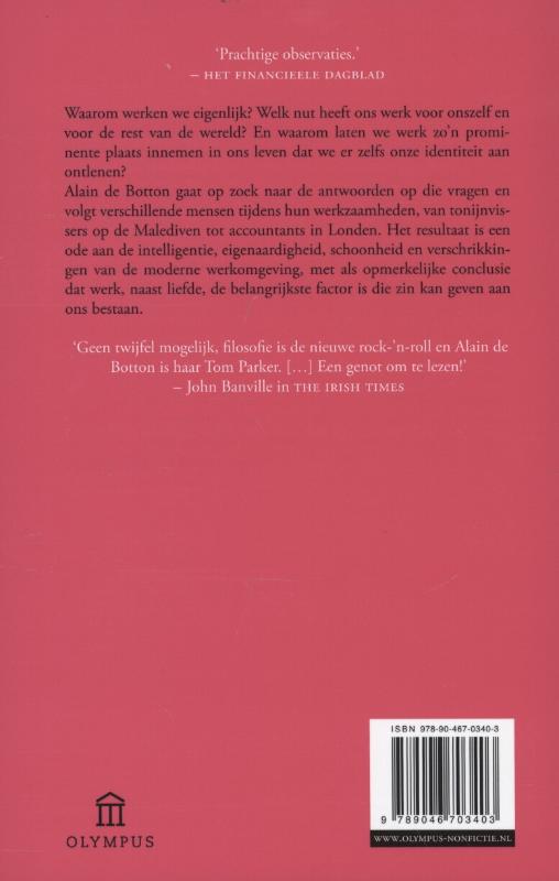 Ode aan de arbeid achterkant