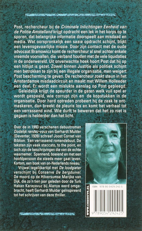 De Loodgieter achterkant