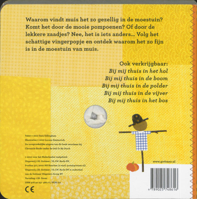 Bij mij thuis in de moestuin / Bij mij thuis achterkant