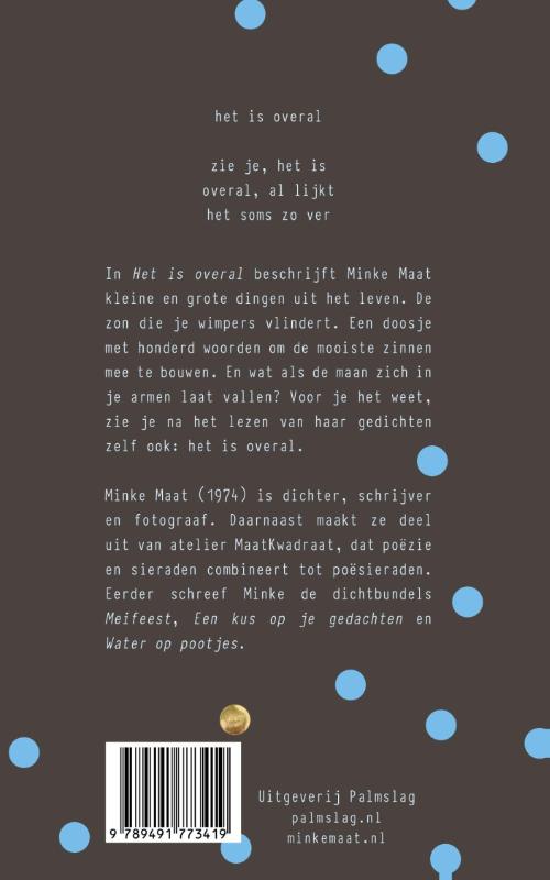 Het is overal achterkant