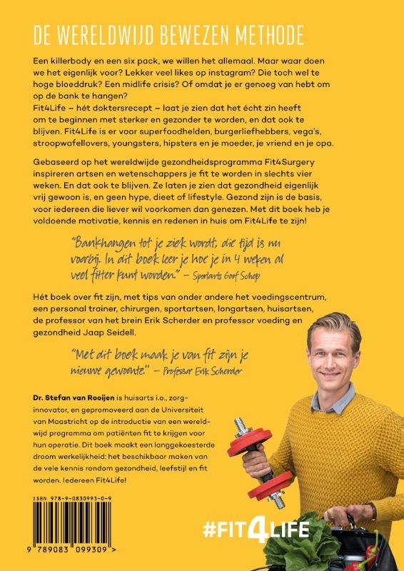 Fit4Life het doktersrecept achterkant