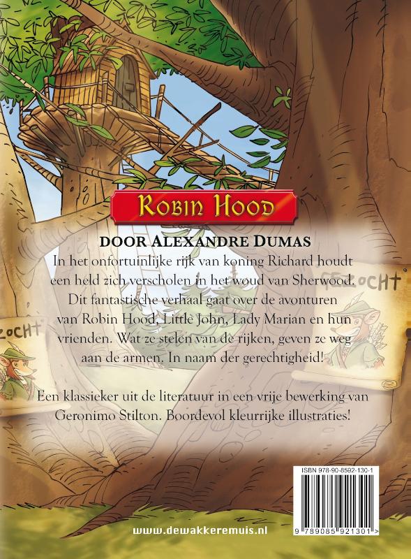 Robin Hood achterkant