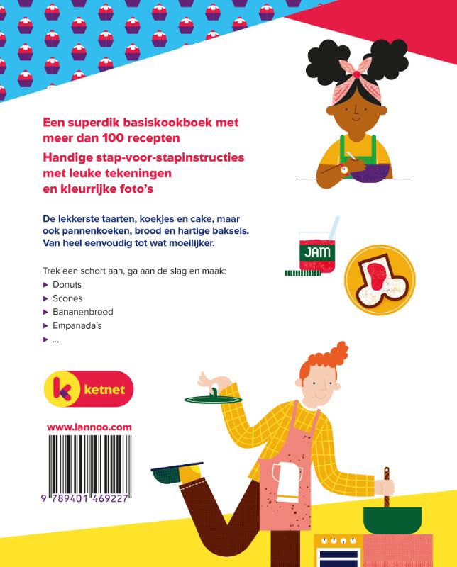 Ketnet  -   Het complete Ketnet bakboek achterkant