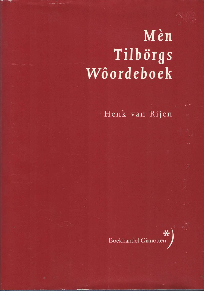Mèn tilbörgs wôordeboek