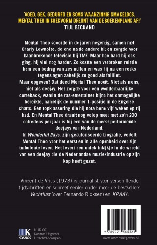 Wonderful Days - Mental Theo achterkant