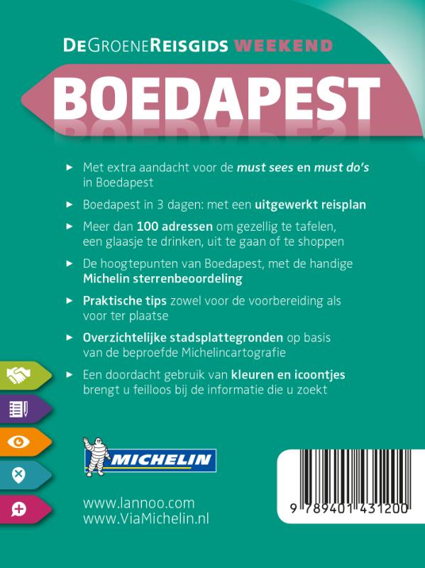 De Groene Reisgids Weekend  -   Boedapest achterkant