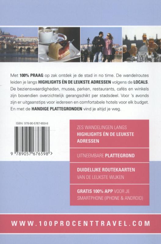 100% Praag / 100% stedengidsen achterkant