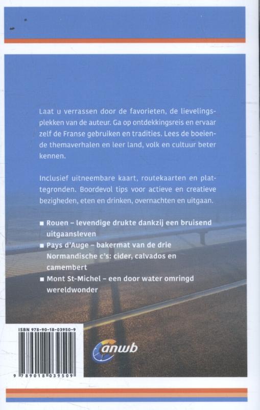 Normandië / ANWB Extra achterkant