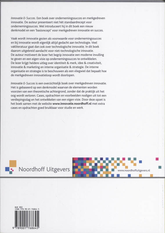 Innovatie & Succes achterkant