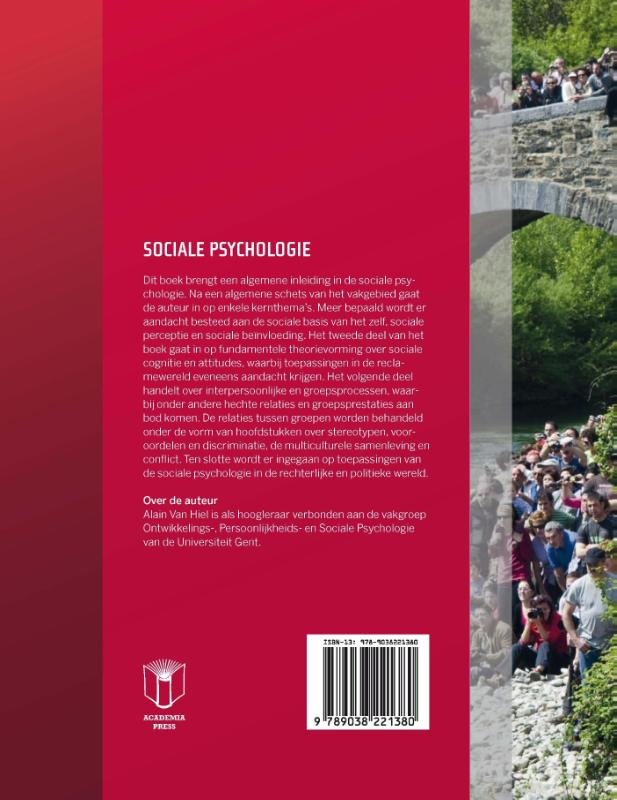 Sociale psychologie achterkant