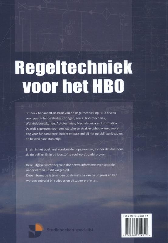 Regeltechniek voor het HBO achterkant