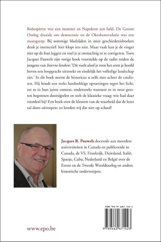 De grote mythen van de moderne geschiedenis achterkant