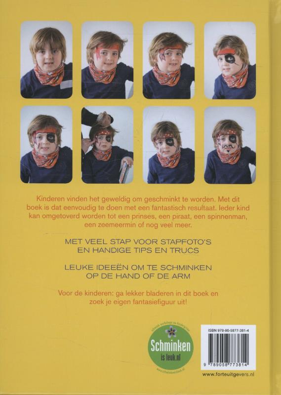 Schminken is leuk achterkant