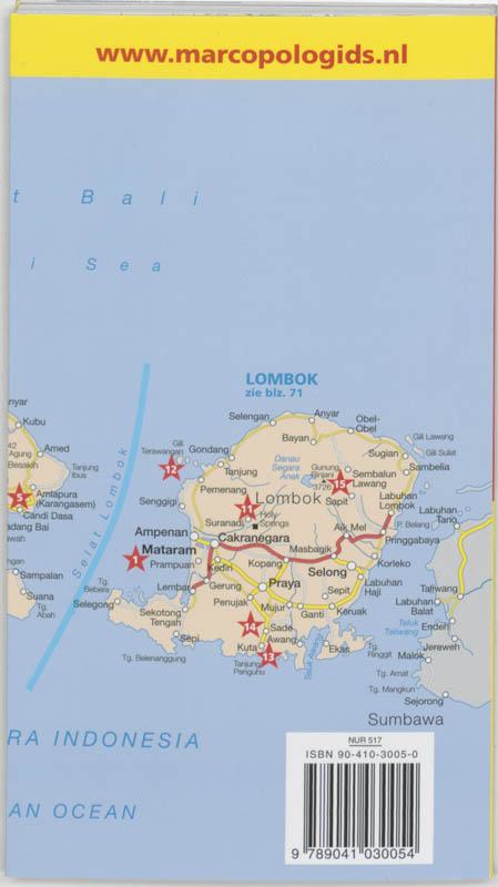 Marco Polo Reisgids Bali En Lombok achterkant