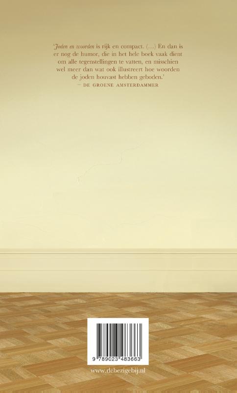 Joden en woorden achterkant