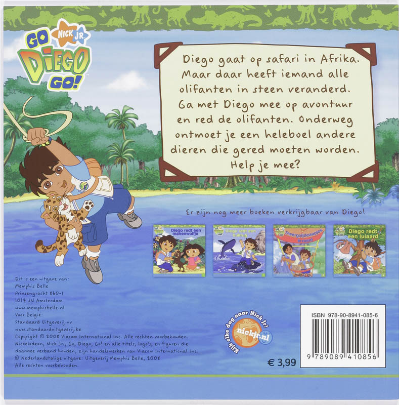 Diego gaat op safari / Diego / 5 achterkant
