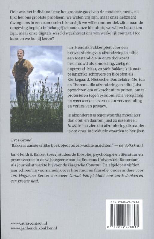 In stilte achterkant