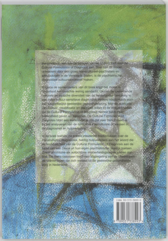 Cultuur, classificatie en diagnose achterkant