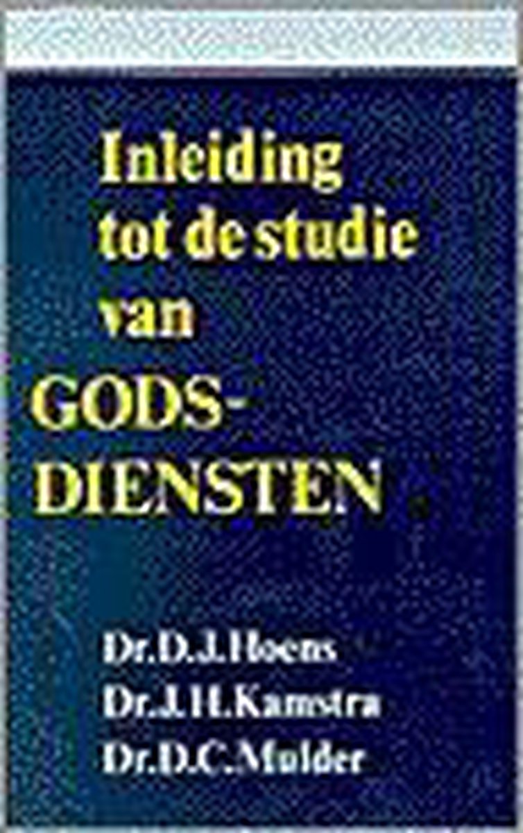 Inl.Studie Van De Godsdienstwetenschap